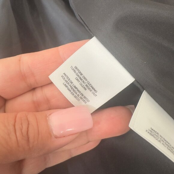 Nine West Womens Plaid Button-Up Crepe Toper Jackets Size 12 Lined /Multicolored - Picture 11 of 12